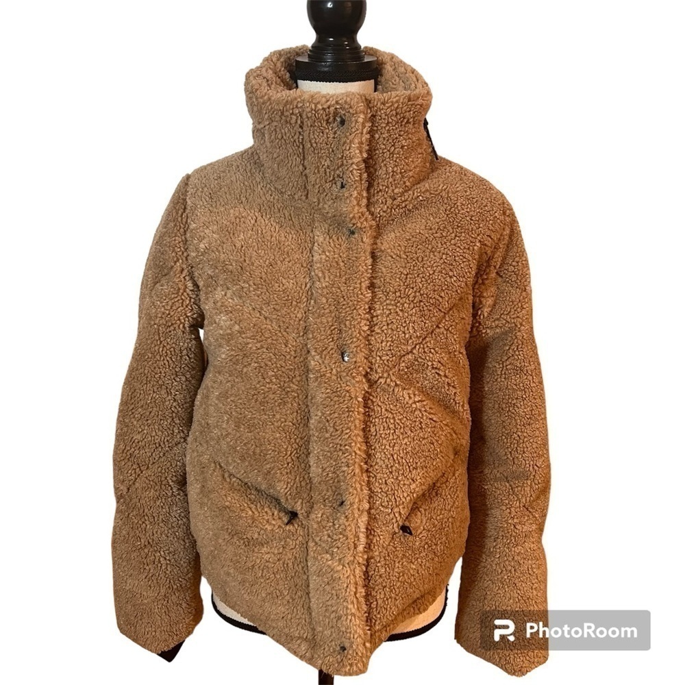 SAM. NYC Sophia Sherpa Down Puffer Jacket Sz-S